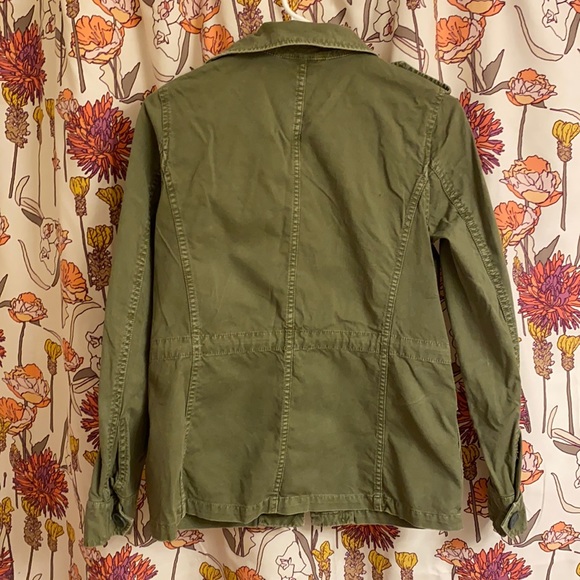 Madewell Military Green Utility Jacket - Picture 6 of 10